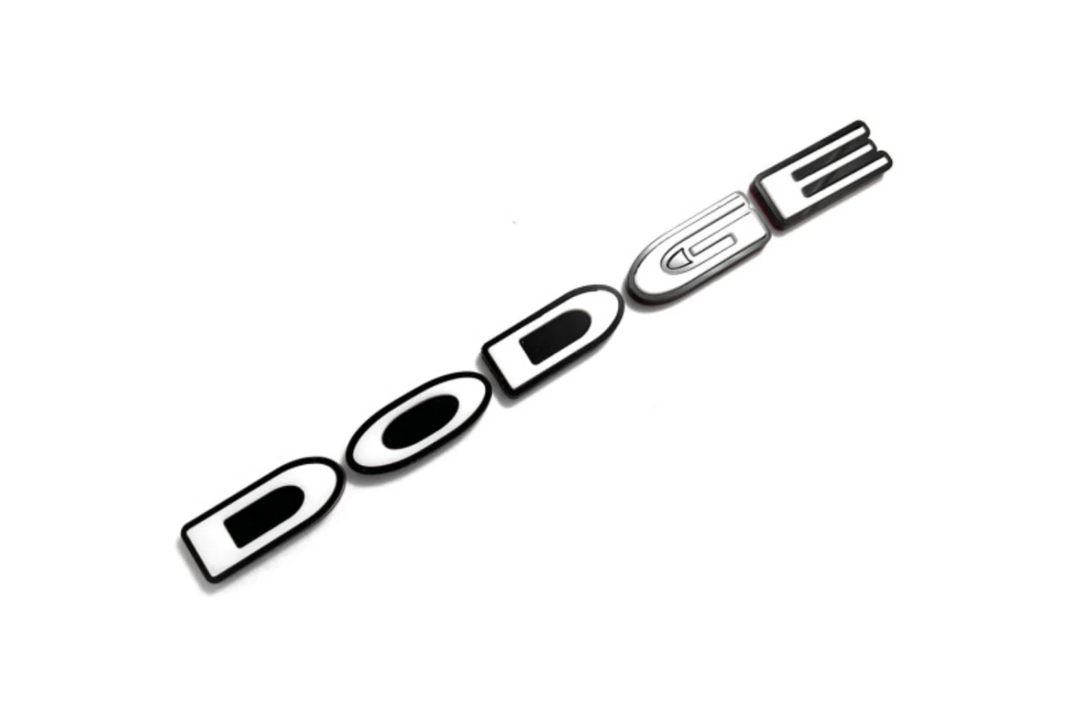Dodge tailgate trunk rear emblem with Dodge logo (letters) - Image 4