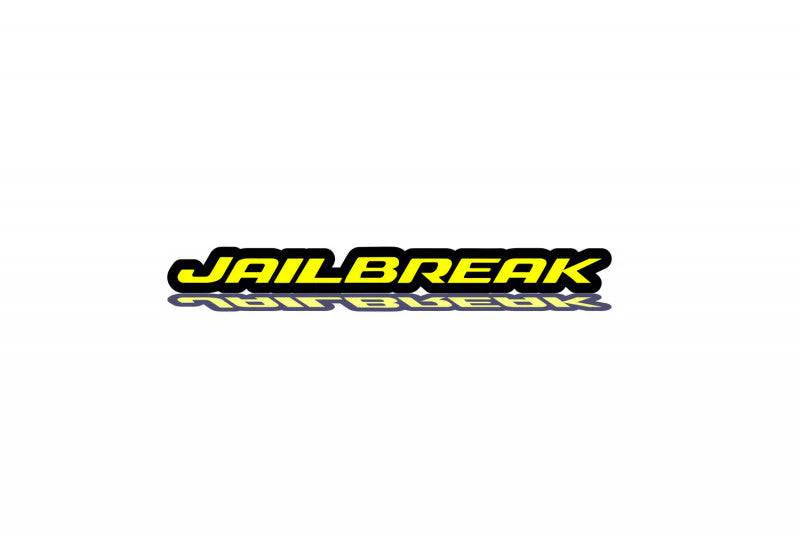 Dodge tailgate trunk rear emblem with Jailbreak logo - Image 2