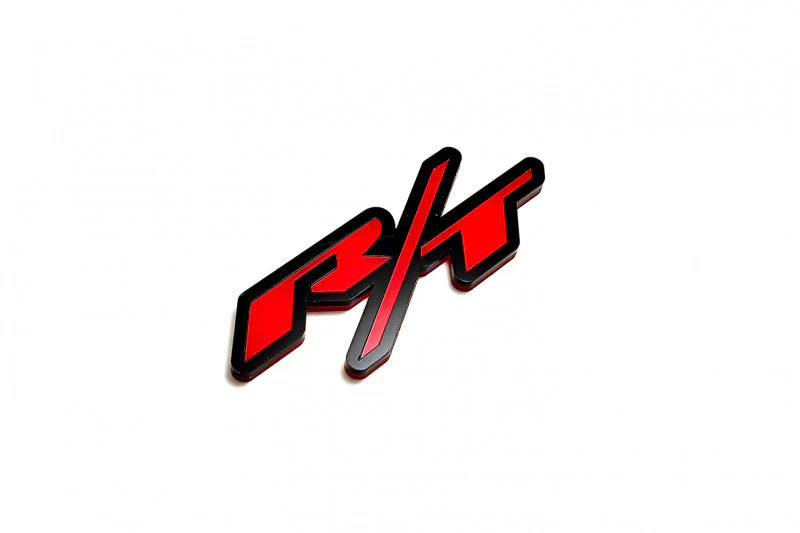Dodge tailgate trunk rear emblem with R/T logo - Image 3