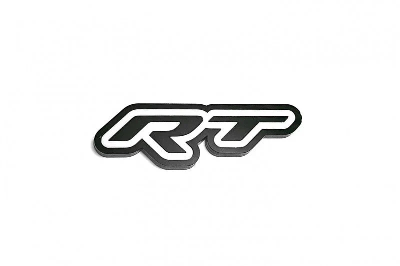 Dodge tailgate trunk rear emblem with RT logo (type 2) - Image 4