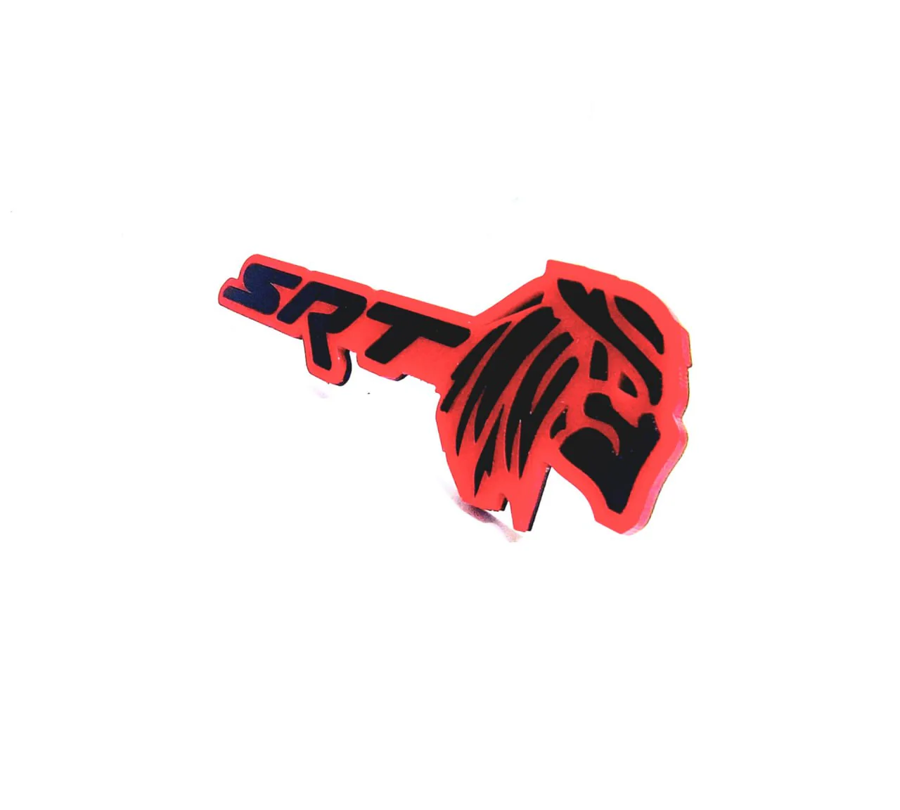 Dodge tailgate trunk rear emblem with SRT Predator logo - Image 3