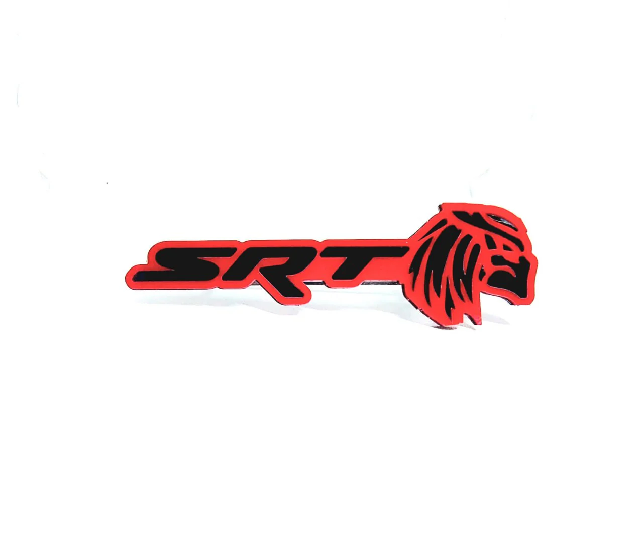 Dodge tailgate trunk rear emblem with SRT Predator logo - Image 4