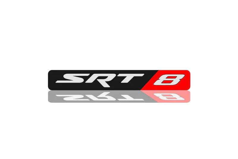 Dodge tailgate trunk rear emblem with SRT8 logo