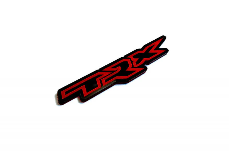 Dodge tailgate trunk rear emblem with TRX logo