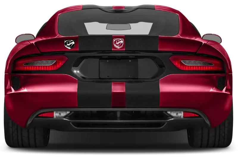 Dodge Viper Emblem & Badge Set - Grille and Tailgate Striking Snake logo - Image 3