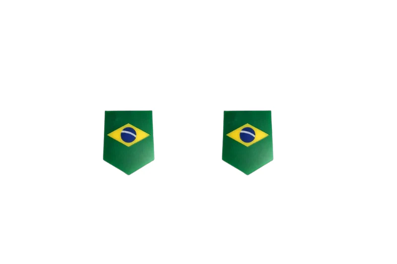 Emblem (badges) for fenders with Brasil logo