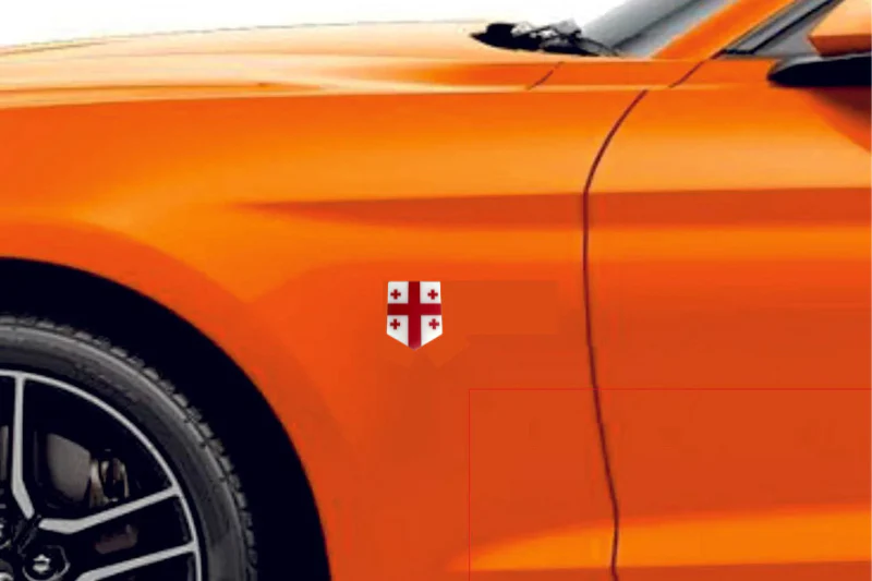 Emblem (badges) for fenders with Georgia logo - Image 2