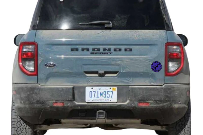 Ford Bronco Emblem & Badge Set - Grille and Tailgate Bronco logo (Type 2) - Image 4