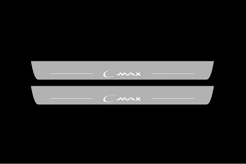 Ford C-Max I 2003-2012 LED Door Sills PRO With Logo C-Max