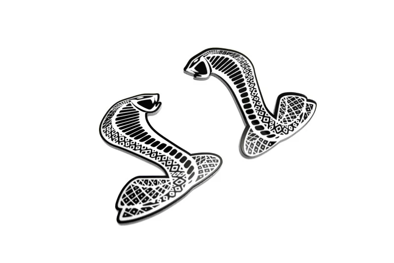 Ford Emblem & Badges set with Mustang Snake logo - Image 6
