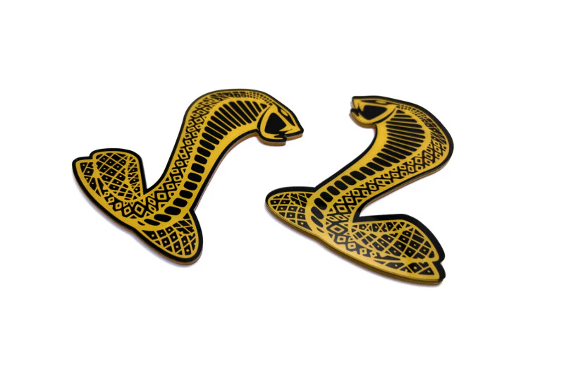 Ford emblem for fenders with Mustang Snake logo - Image 12