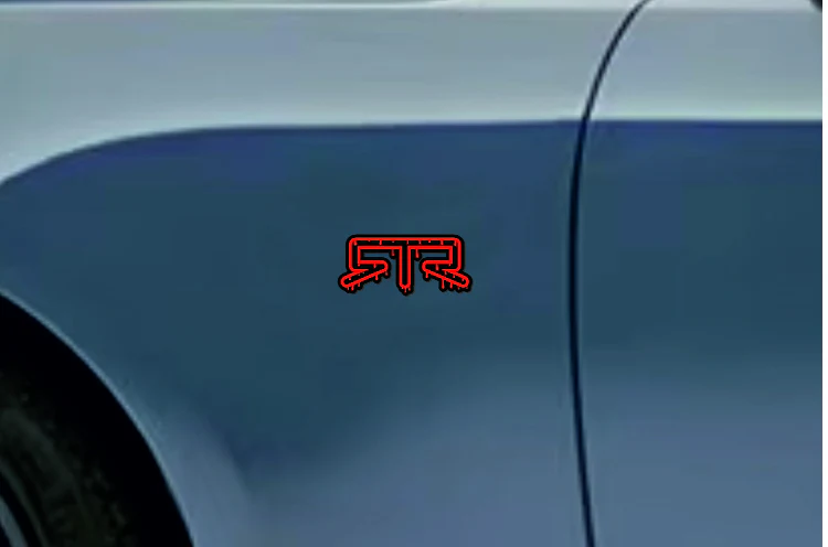 Ford emblem for fenders with RTR Blood logo - Image 2