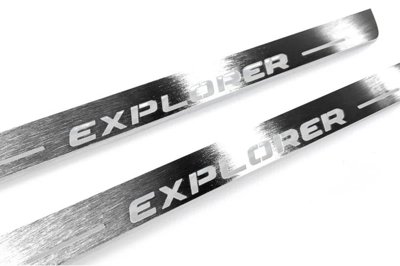Ford Explorer V 2011-2019 Car Door Sill With Logo Explorer - Image 9