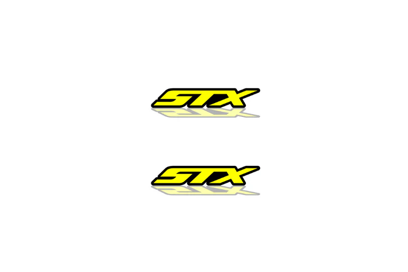 Ford F150 Emblem & Badge Set - Grille and Tailgate STX logo (Type 2)