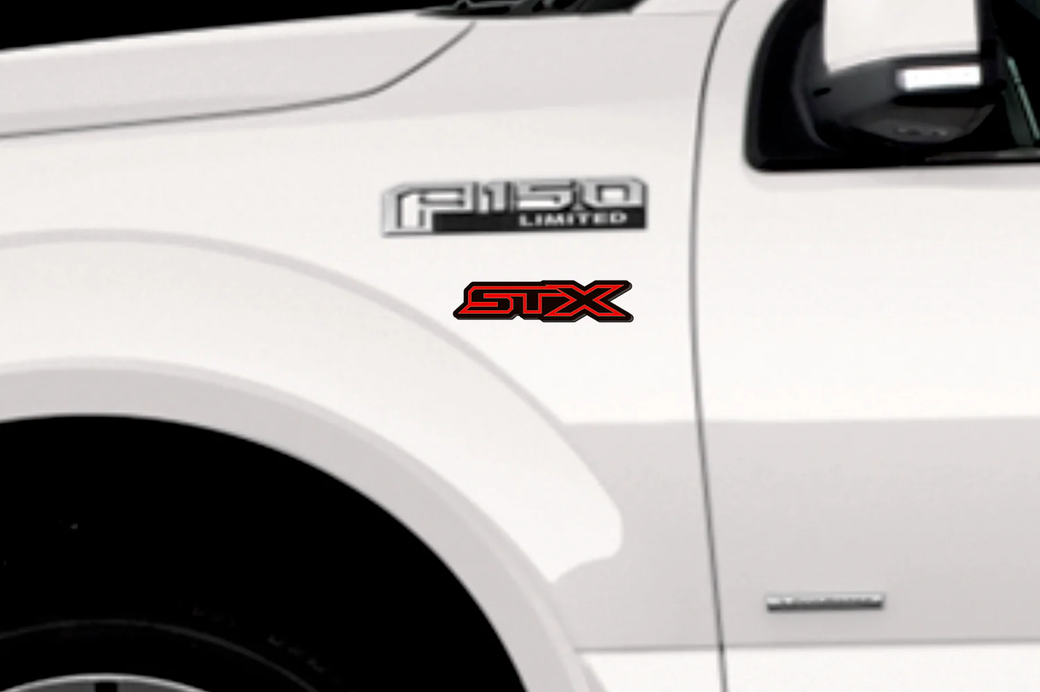 Ford F150 emblem for fenders with STX logo - Image 3
