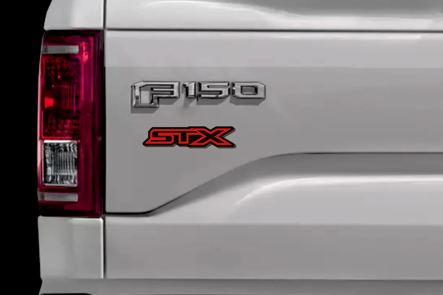 Ford F150 tailgate trunk rear emblem with STX logo - Image 3