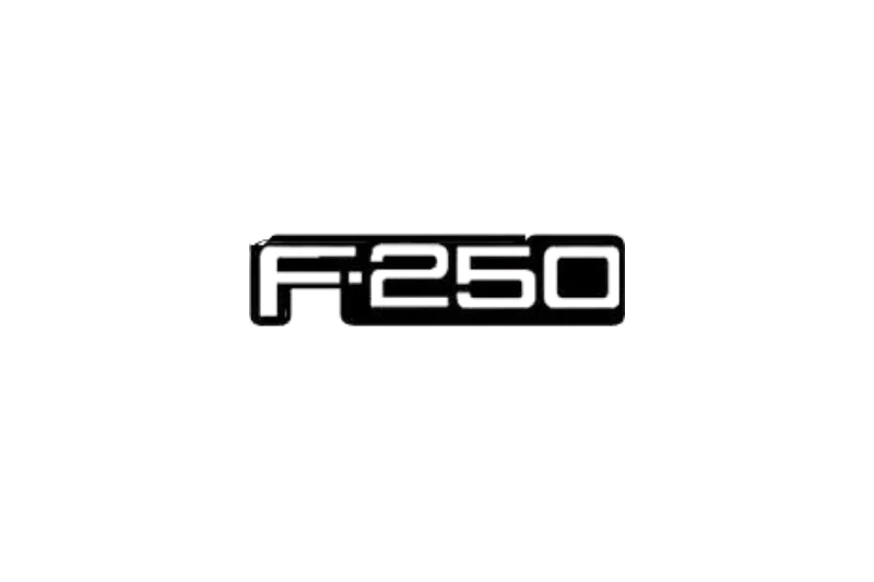 Ford F250 Emblem & Badges set with F250 logo - Image 2