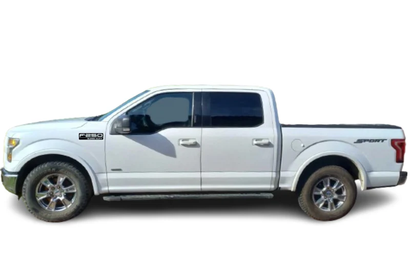 Ford F250 emblem for fenders with F250 Super Duty logo (Type 2) - Image 2