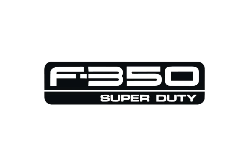 Ford F350 Emblem & Badges set with F350 Super Duty logo - Image 3