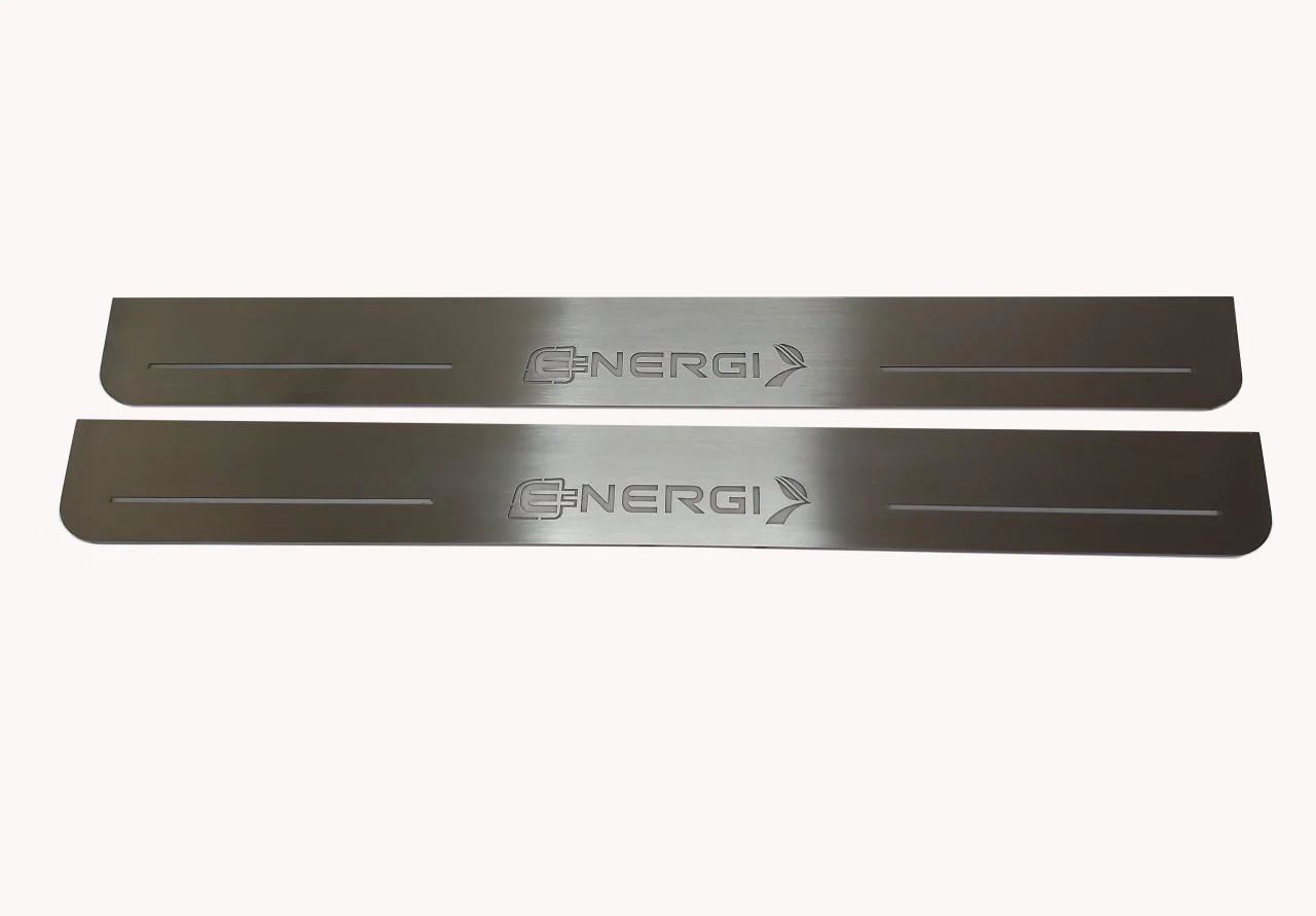 Ford Fusion II 2012-2020 LED Door Sills PRO With Energi Logo - Image 4