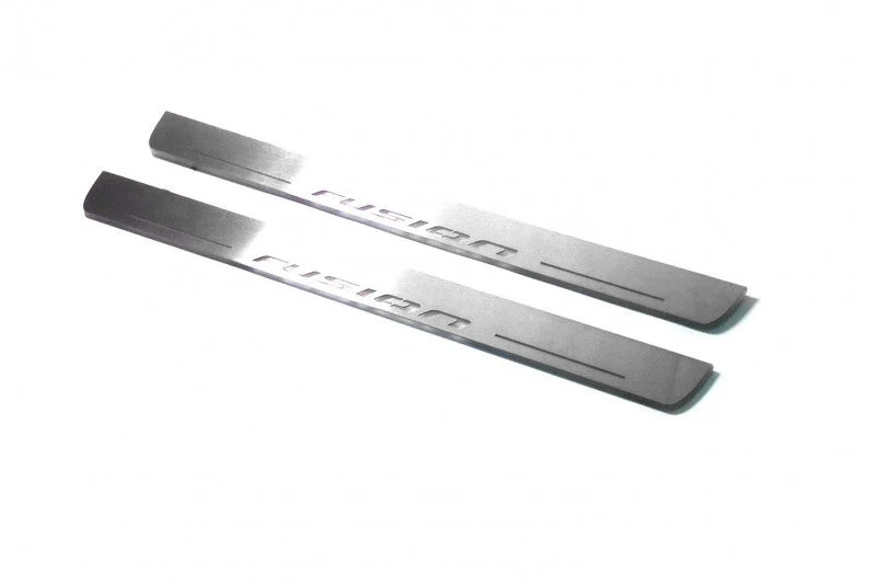 Ford Fusion II 2012-2020 LED Door Sills PRO With Logo Fusion - Image 8