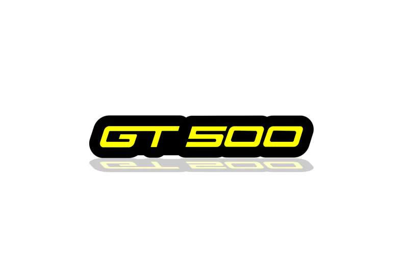 Ford Illuminated LED Radiator Grille Emblems and Badges with GT500 logo - Image 3