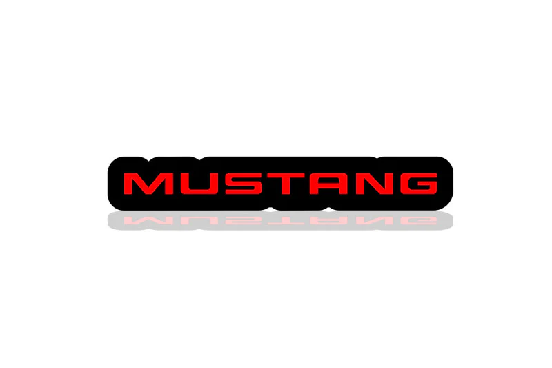 Ford Illuminated LED Radiator Grille Emblems and Badges with Mustang (type 1) logo - Image 3