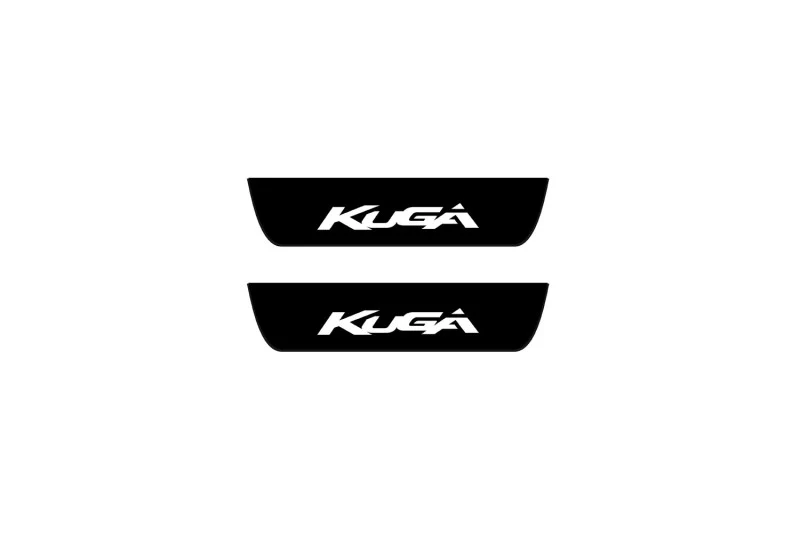 Ford Kuga II 2013-2020 Led Door Sill Pro With Logo Kuga (Premium Painting) - Image 2