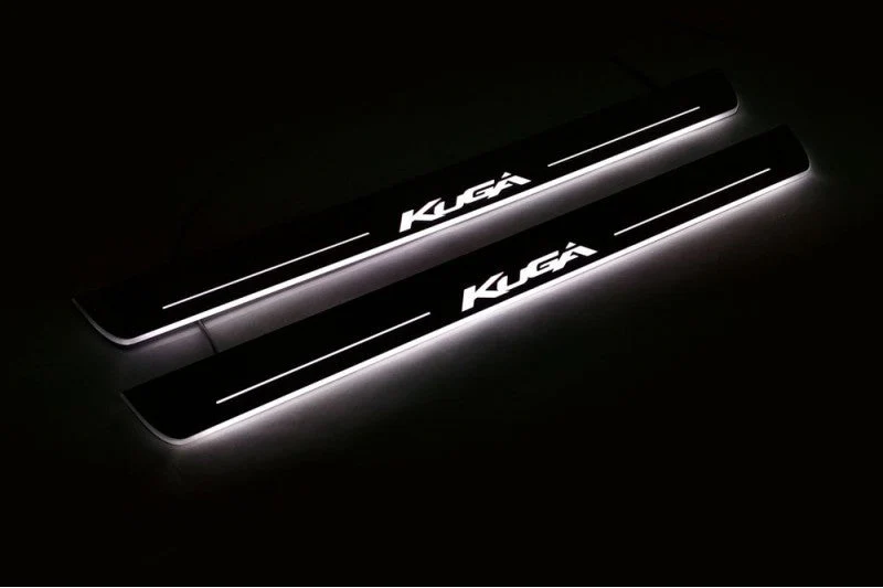 Ford Kuga II 2013-2020 LED Door Sill With Logo Kuga