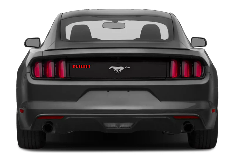 Ford Mustang Emblem & Badge Set - Grille and Tailgate Bullitt logo (Type 2) - Image 3