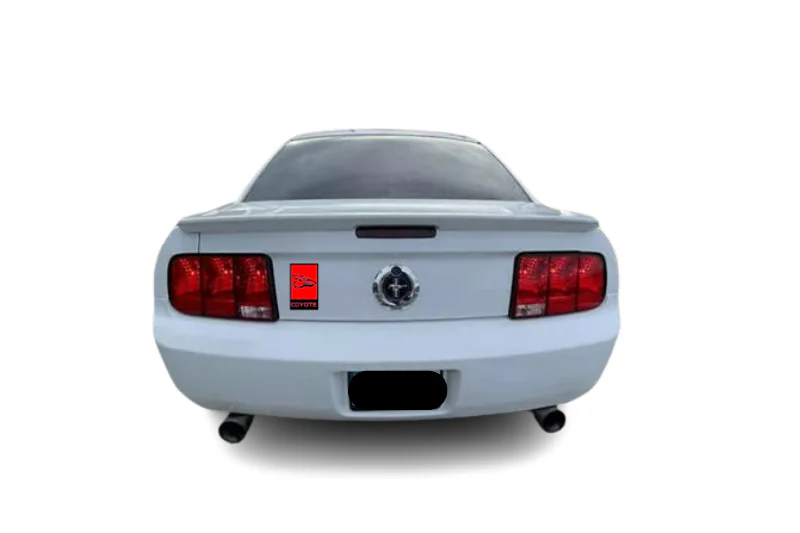 Ford Mustang Emblem & Badge Set - Grille and Tailgate Coyote logo (type 12) - Image 3