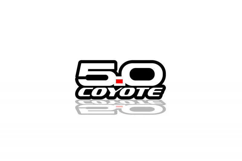 Ford Mustang Emblem & Badges set with 5.0 Coyote logo - Image 2
