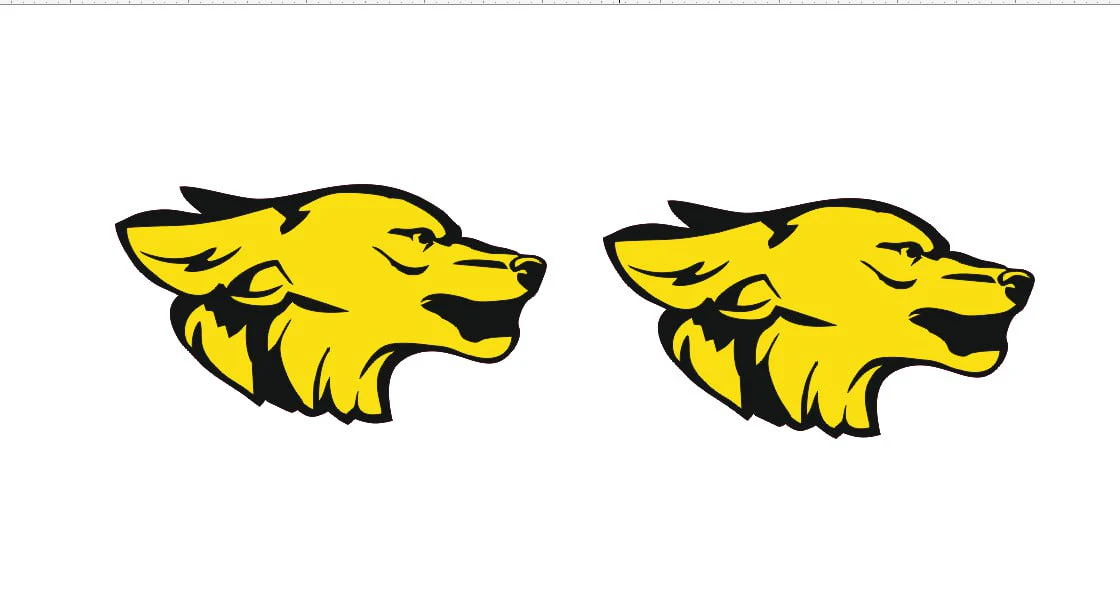 Ford Mustang Emblem & Badges set with Coyote logo (type 9) - Image 3