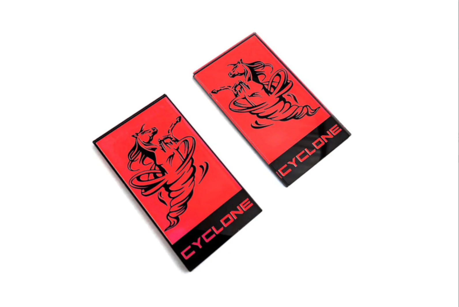 Ford Mustang Emblem & Badges set with Cyclone logo - Image 8