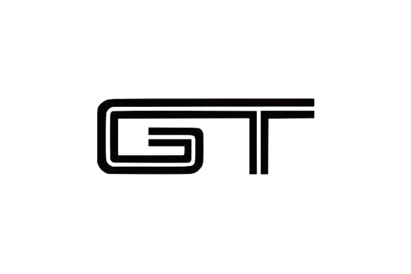 Ford Mustang Emblem & Badges set with GT logo (Type 2) - Image 2