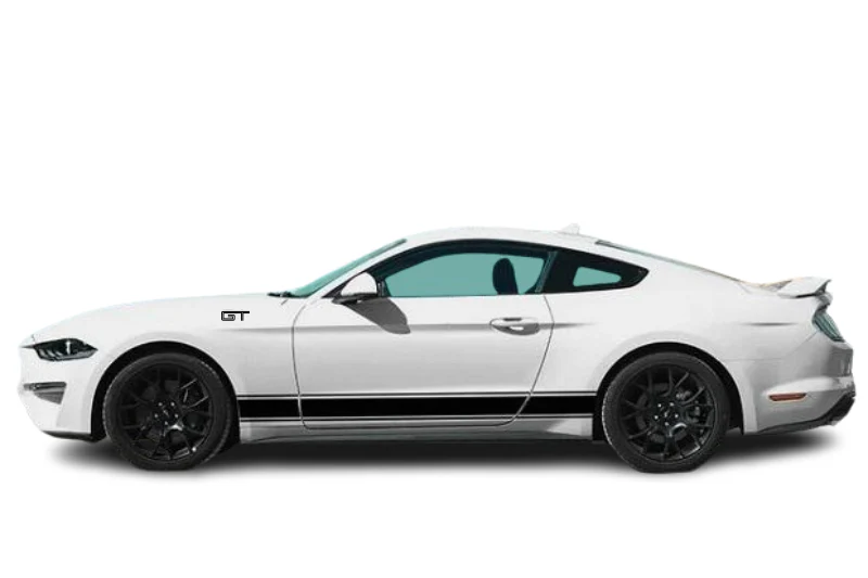 Ford Mustang Emblem & Badges set with GT logo (Type 2) - Image 5