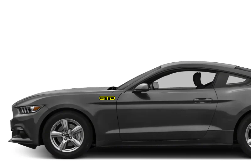 Ford Mustang Emblem & Badges set with GTD logo - Image 5