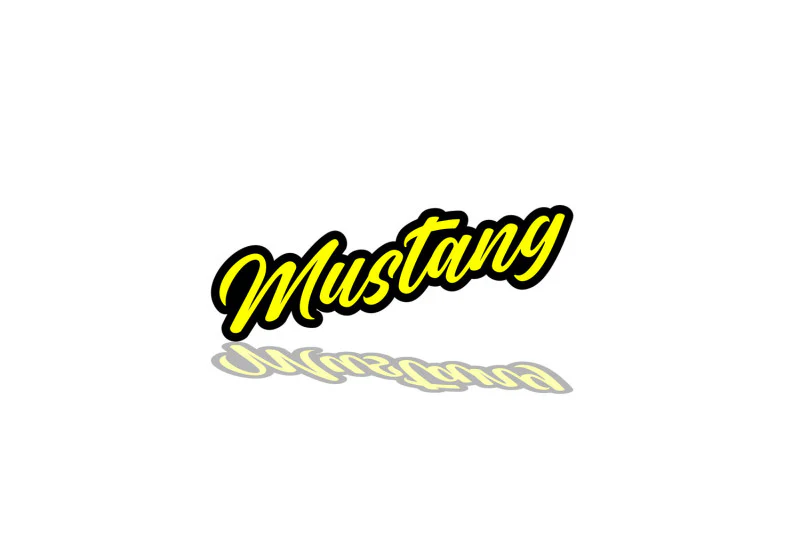 Ford Mustang Emblem & Badges set with Mustang logo - Image 2