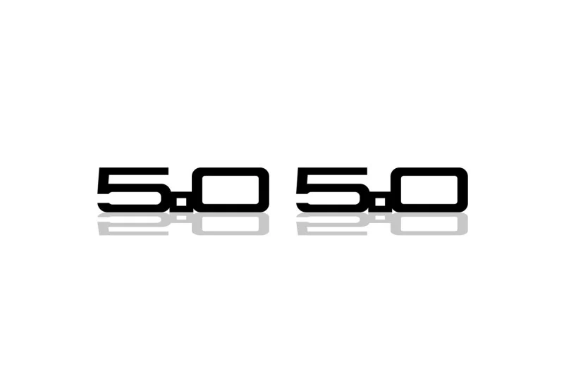 Ford emblem for fenders with 5.0 logo (Type Mono)