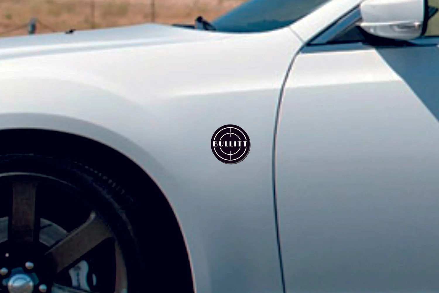 Ford Mustang emblem for fenders with Bullitt logo - Image 11