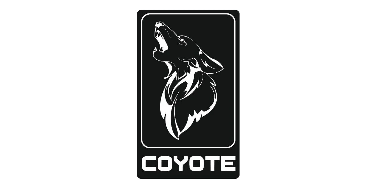 Ford Mustang emblem for fenders with Coyote logo (type 5) - Image 2