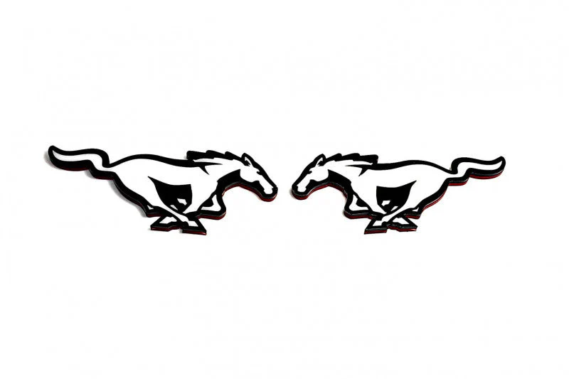Ford Mustang emblem for fenders with Mustang Horse logo - Image 3
