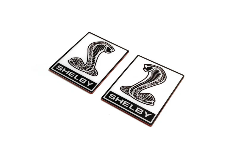 Ford Mustang emblem for fenders with Snake Shelby logo - Image 11