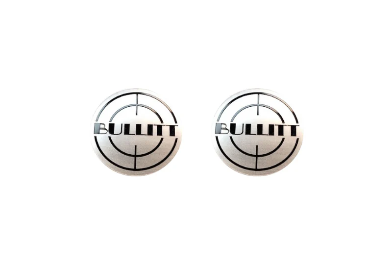 Ford Mustang Stainless Steel emblem for fenders with Bullitt logo