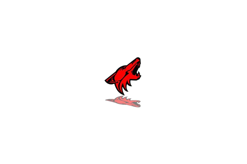 Ford Mustang tailgate trunk rear emblem with Coyote logo (type 3)