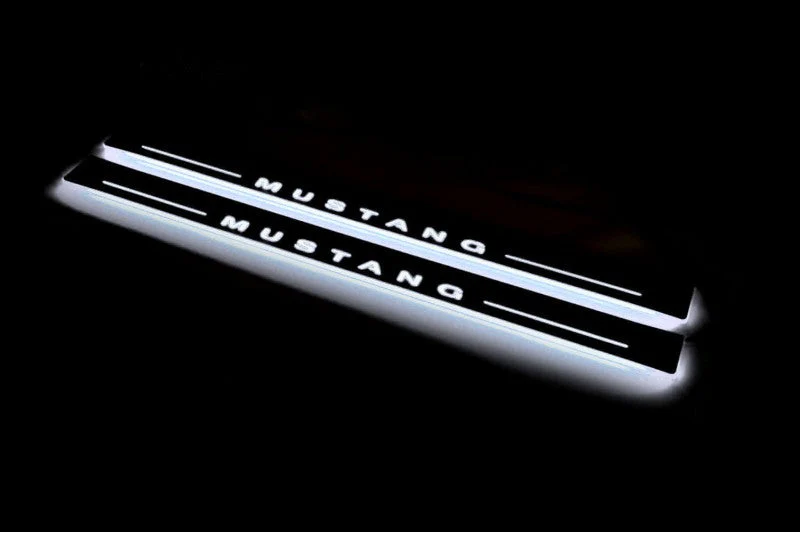 Ford Mustang V 2005-2015 Car Door Sill With Logo Mustang - Image 4