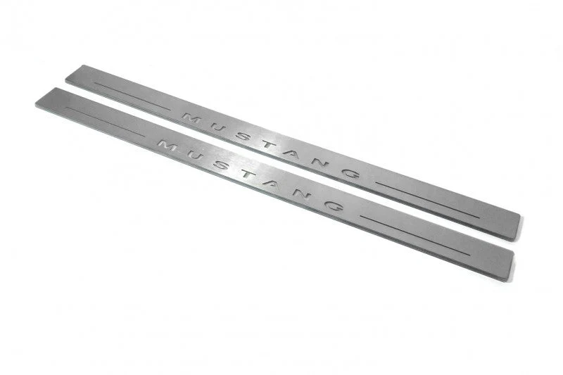 Ford Mustang V 2005-2015 Car Door Sill With Logo Mustang - Image 7