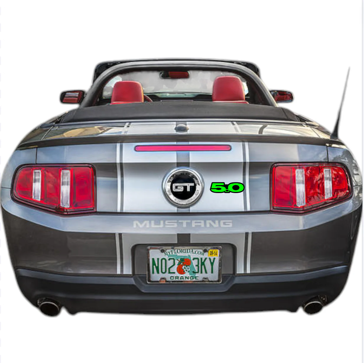 Ford Mustang V Emblem & Badges set with Mustang 5.0 logo (type 2) - Image 4