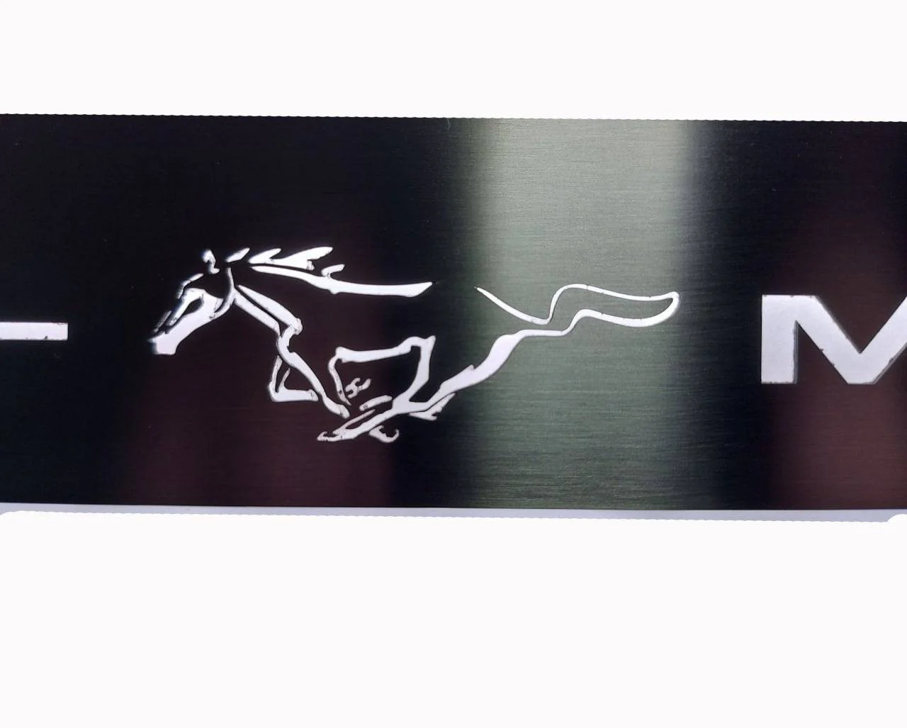 Ford Mustang VI 2015-2023 Illuminated LED Door Sill Plates With Mustang Logo - Image 3