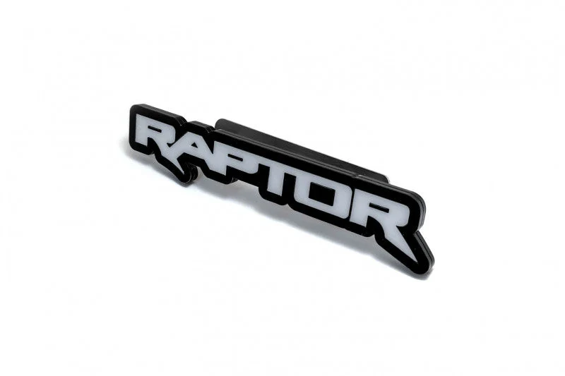 Ford Radiator grille emblem with Raptor logo - Image 3